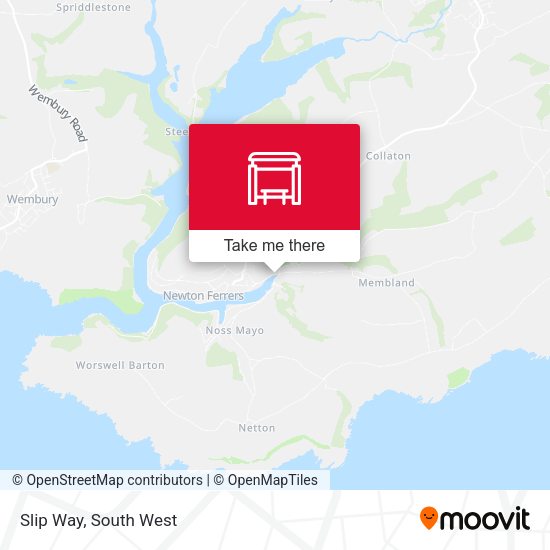 Slip Way map