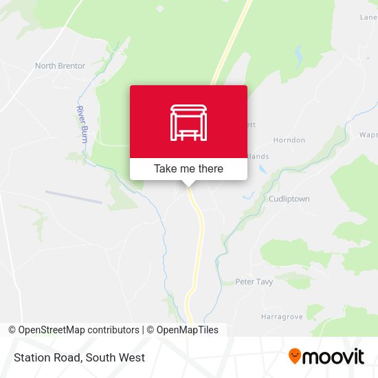 Station Road map