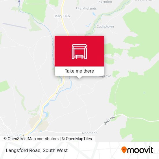 Langsford Road map