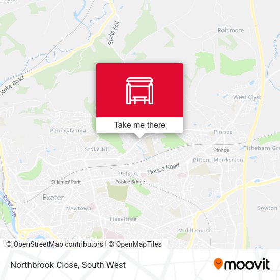 Northbrook Close map