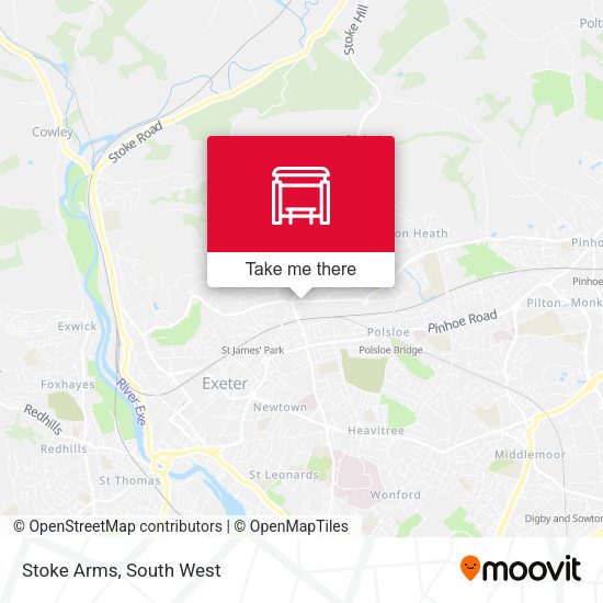 Stoke Arms map