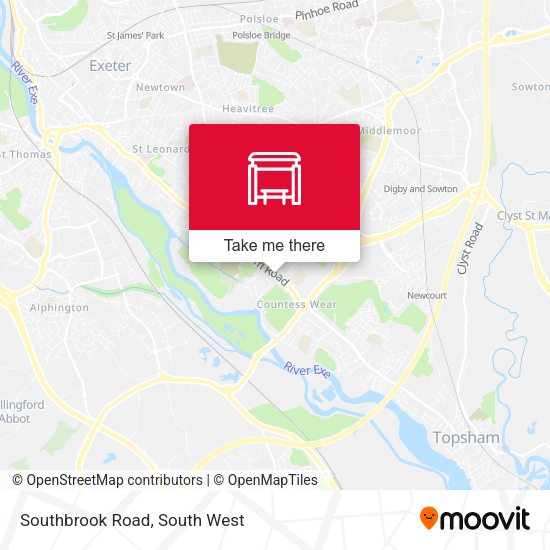 Southbrook Road map