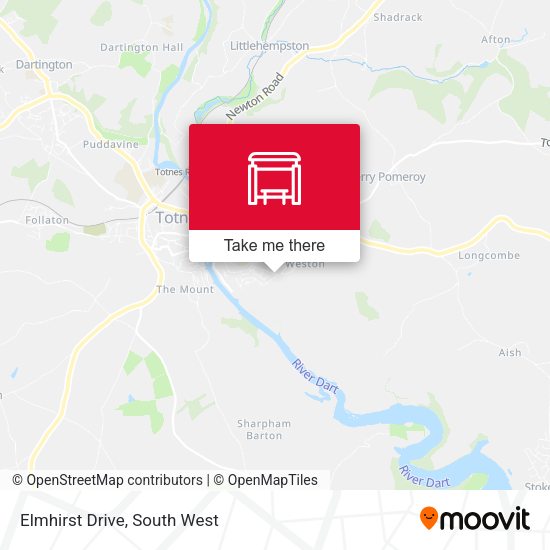 Elmhirst Drive map