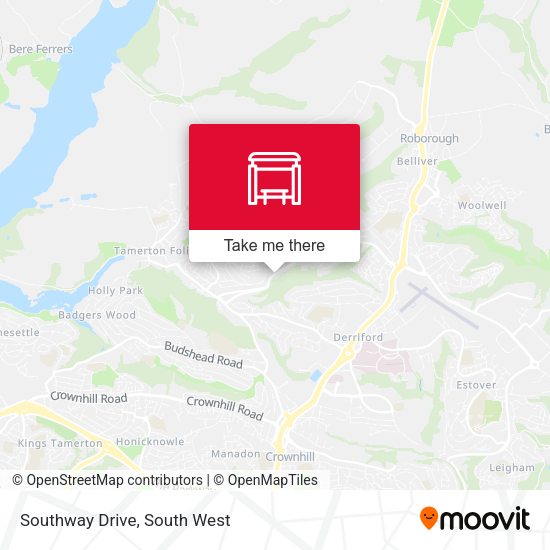 Southway Drive map