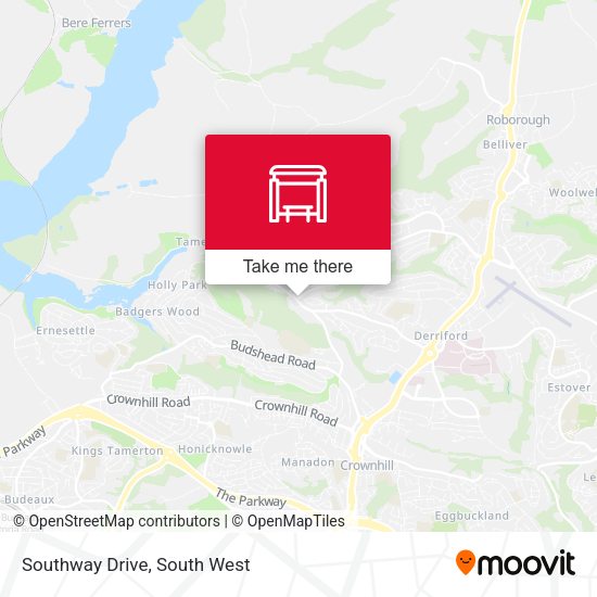 Southway Drive map