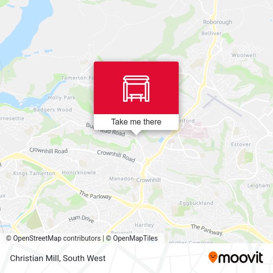 Christian Mill map