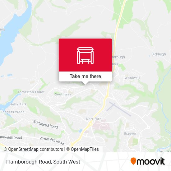 Flamborough Road map