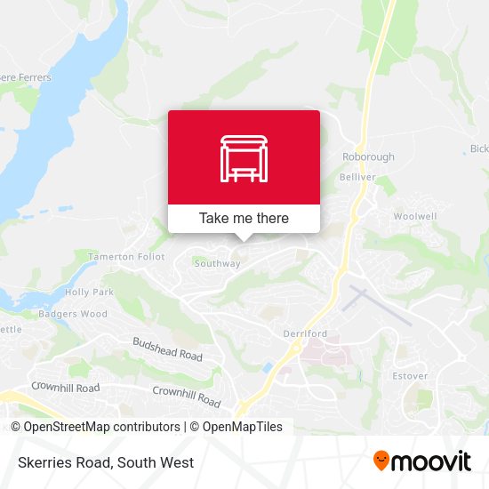 Skerries Road map