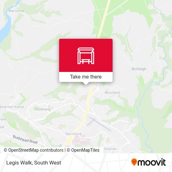 Legis Walk map