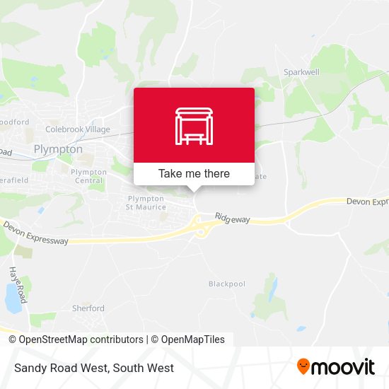 Sandy Road West map