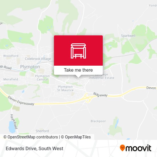 Edwards Drive map