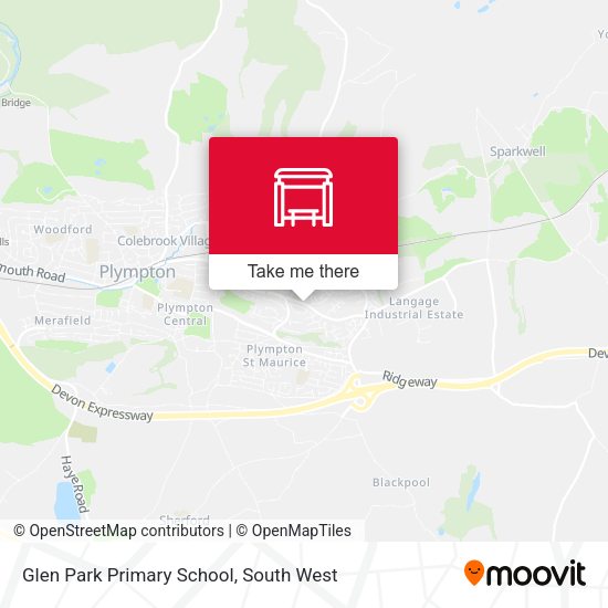 Glen Park Primary School map