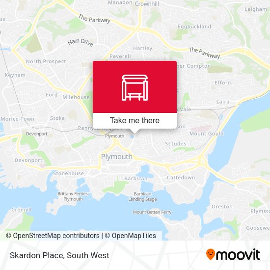 Skardon Place map
