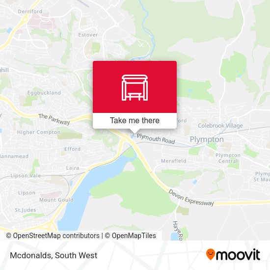 Mcdonalds map