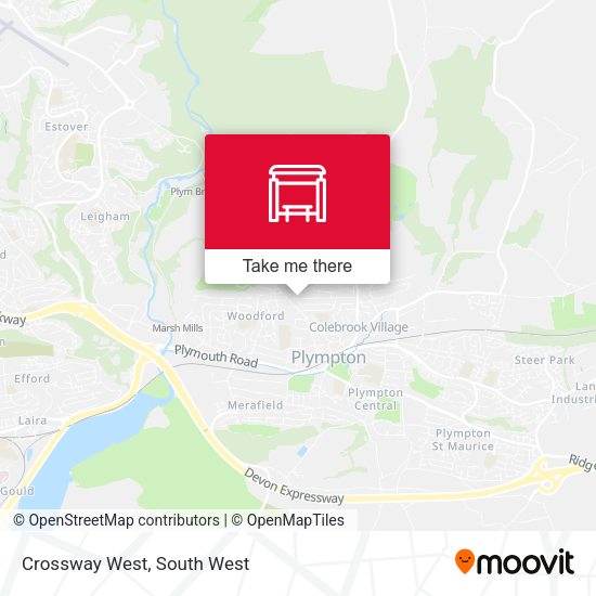Crossway West map