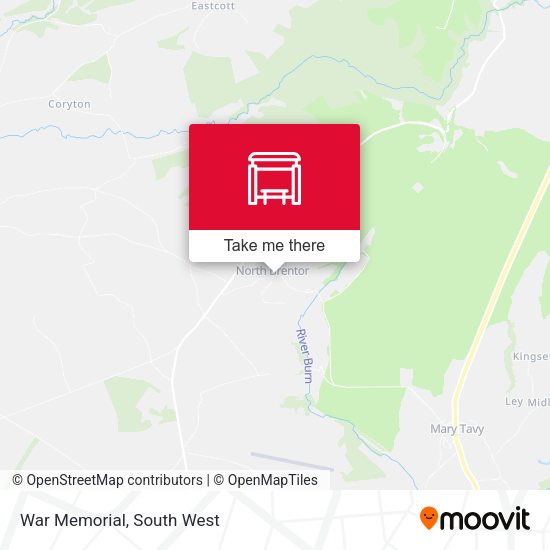 War Memorial map