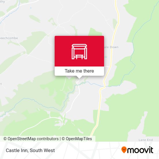 Castle Inn map