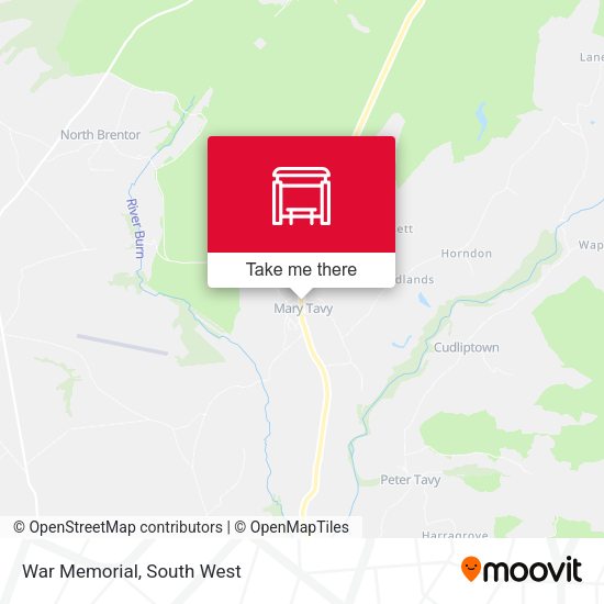 War Memorial map