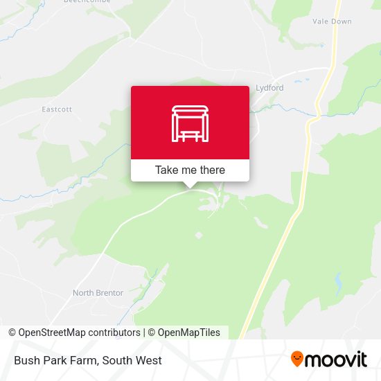 Bush Park Farm map