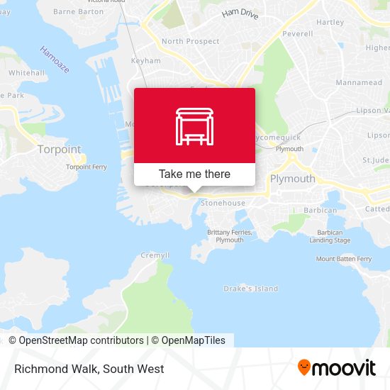 Richmond Walk map
