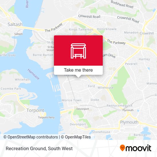 Recreation Ground map