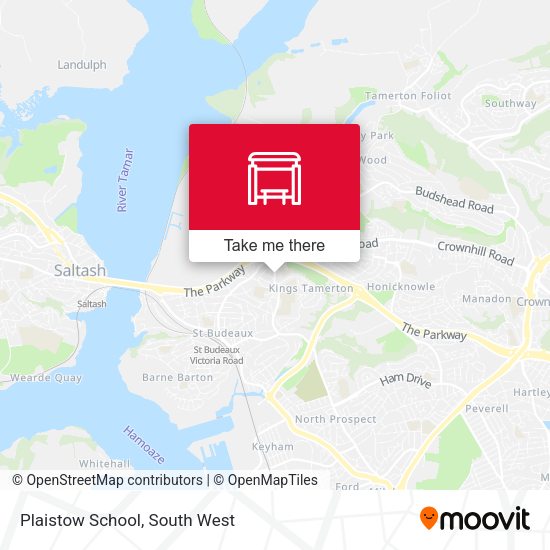 Plaistow School map