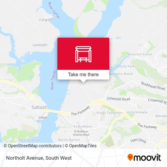 Northolt Avenue map