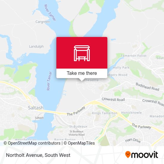 Northolt Avenue map
