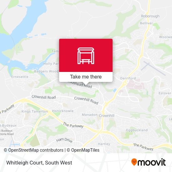 Whitleigh Court map
