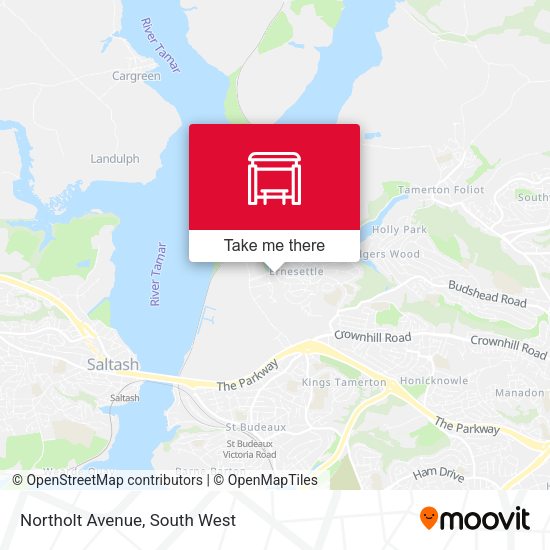 Northolt Avenue map