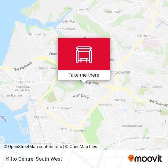 Kitto Centre map