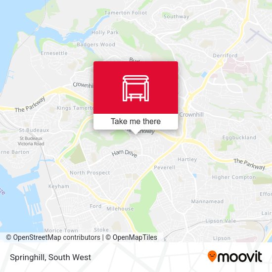 Springhill map