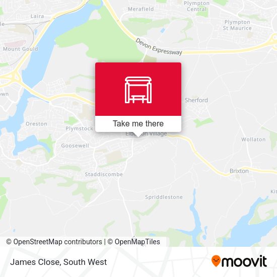 James Close map