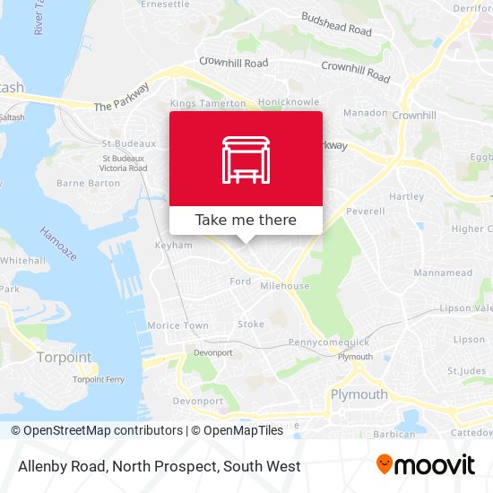Allenby Road, North Prospect map