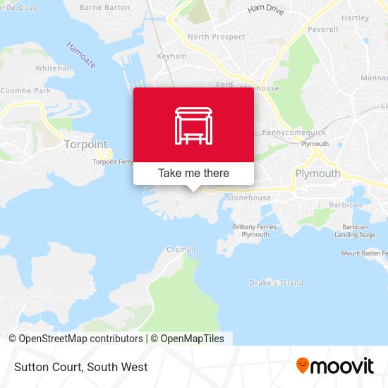 Sutton Court map
