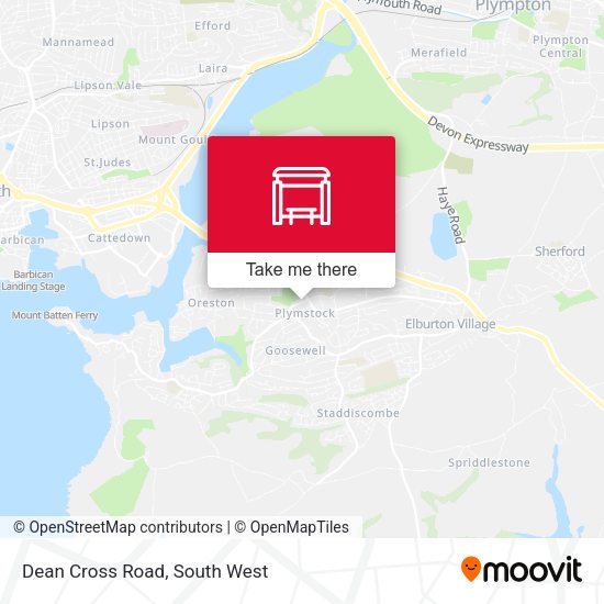 Dean Cross Road map