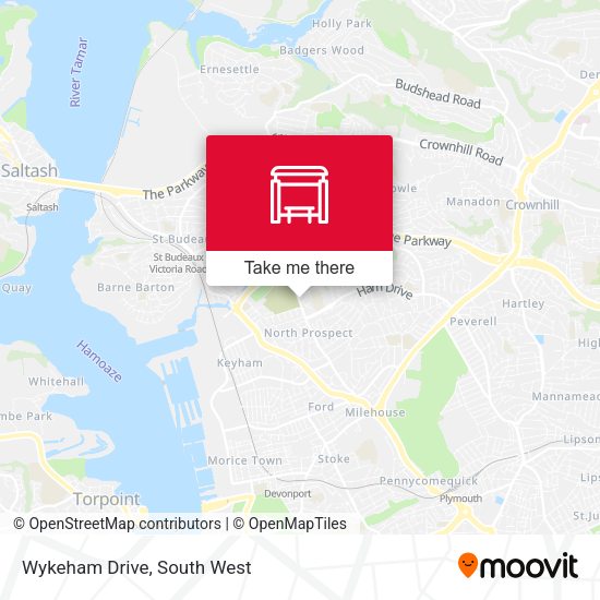 Wykeham Drive map