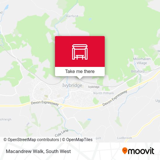Macandrew Walk map