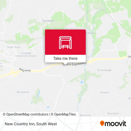 New Country Inn map