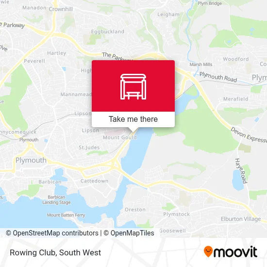 Rowing Club map