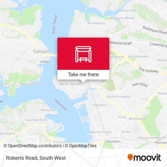 Roberts Road map