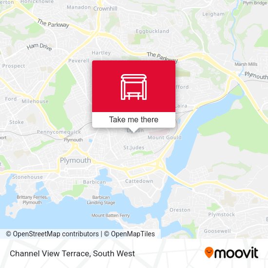 Channel View Terrace map