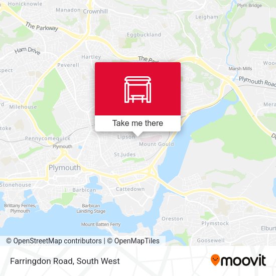 Farringdon Road map