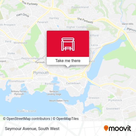 Seymour Avenue map