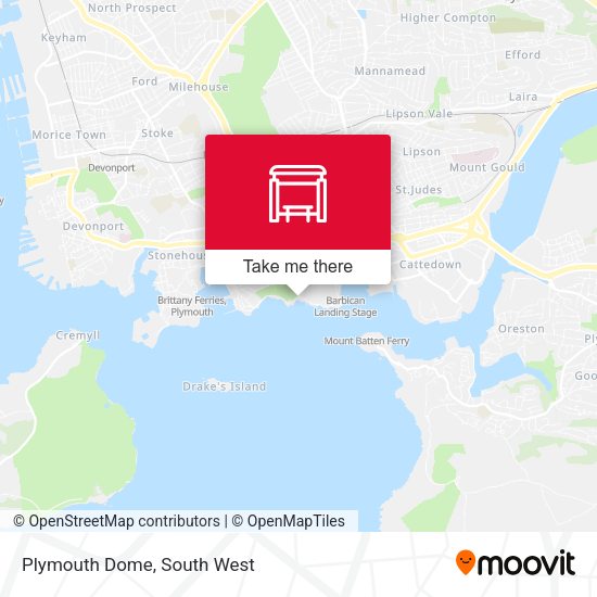 Plymouth Dome map