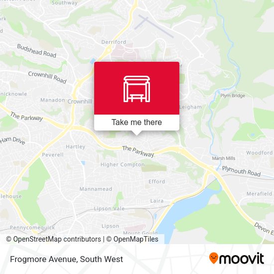 Frogmore Avenue map