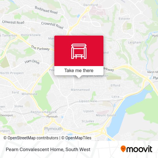 Pearn Convalescent Home map