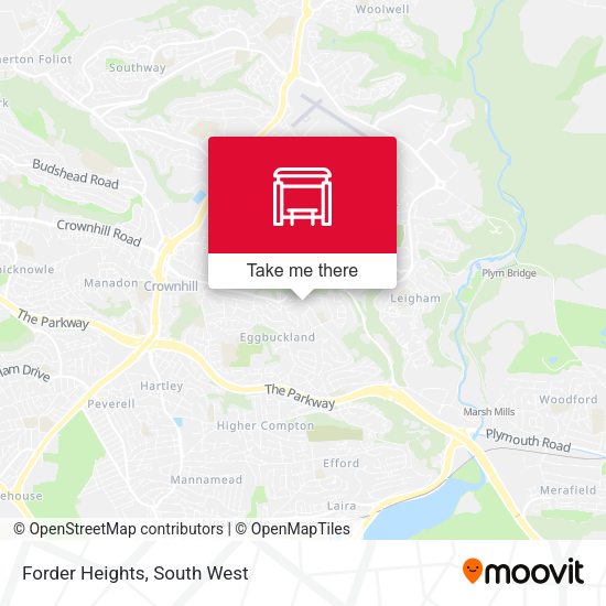 Forder Heights map