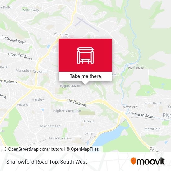 Shallowford Road Top map