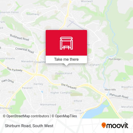 Shirburn Road map
